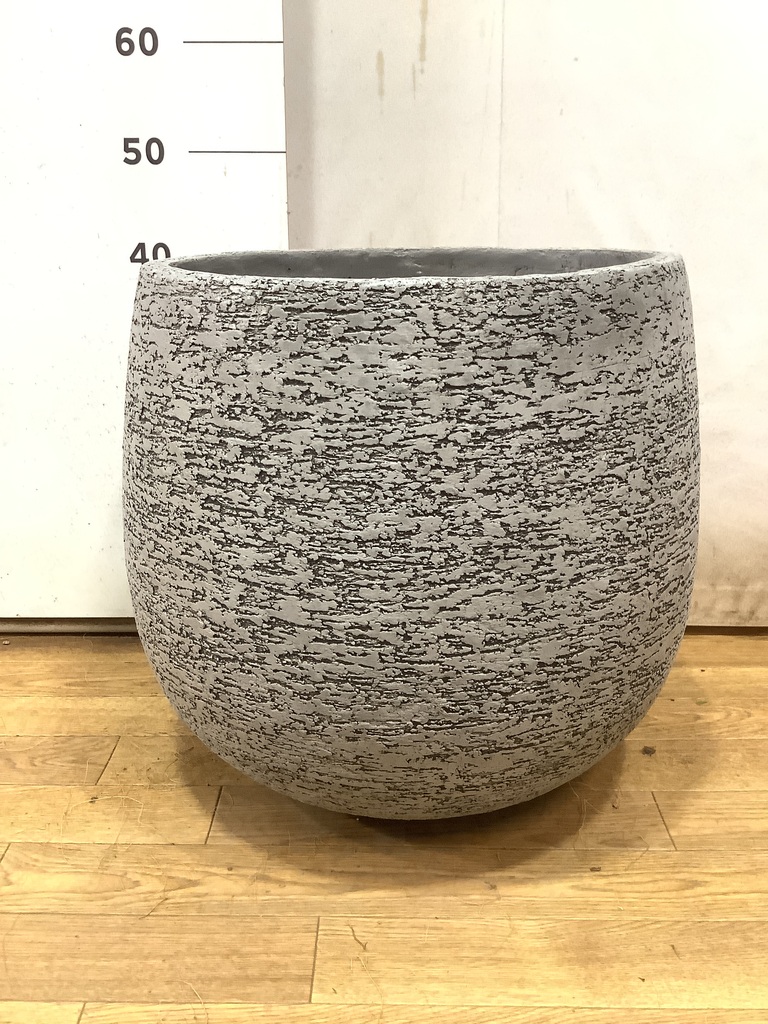 鉢カバー エコストーン　シリンダータイプ8号鉢用 Gray stem F1802 鉢カバー Eco Stone（エコストーン） シリンダータイプ 8号鉢用