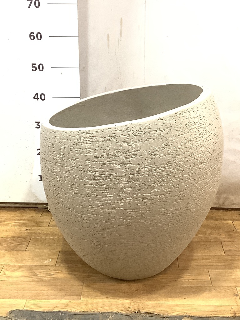 2F【used】エコストーン　鉢カバー　10号鉢用　植木鉢カバー　大きい 鉢カバー Eco Stone（エコストーン） 10号鉢用 Gray #stem F1807 | 鉢