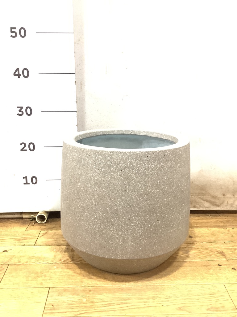 鉢カバー パボ ミドル 7号鉢用 アースブラウン #KONTON FS