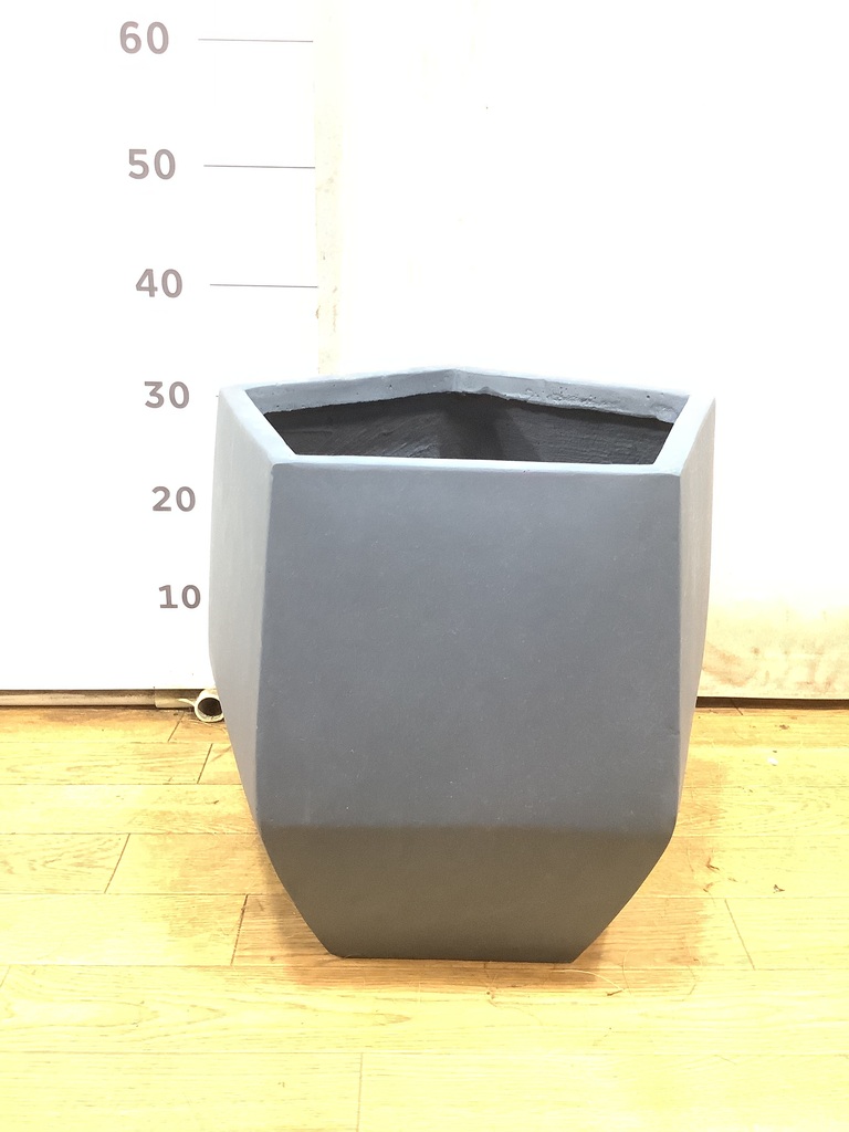 鉢カバー FiberCray（ファイバークレイ） 8号鉢用 Gray #stem F9801