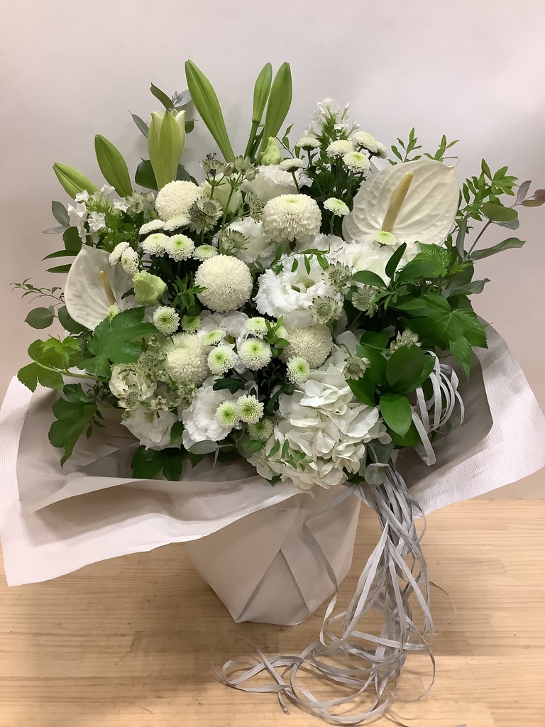 お供え花 アレンジメント ホワイト 22,000円 | アレンジメント