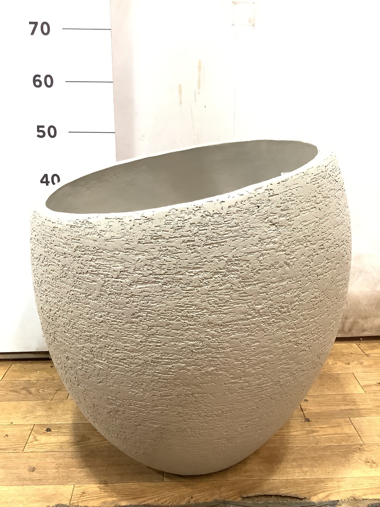鉢カバー Eco Stone（エコストーン） 10号鉢用 Light Gray #stem