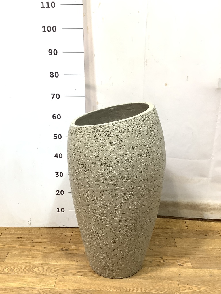 鉢カバー Eco Stone（エコストーン）トールタイプ8号鉢用 Light Gray