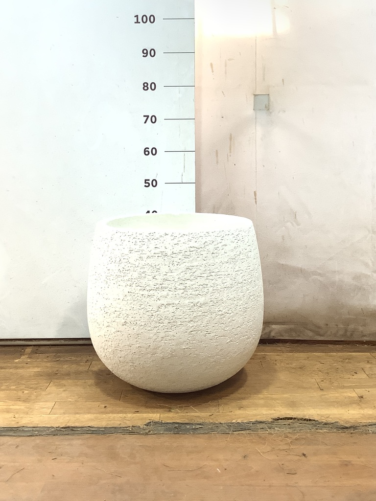 鉢カバー Eco Stone（エコストーン） 10号鉢用 white #stem F1807 | 鉢