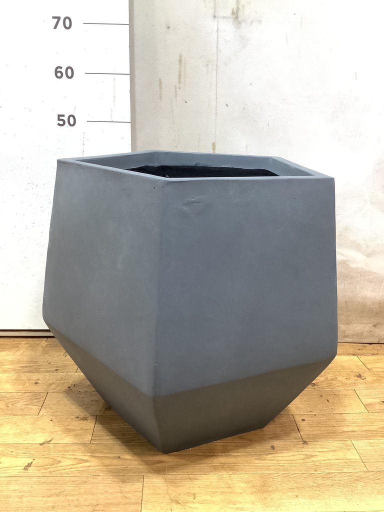 鉢カバー FiberCray（ファイバークレイ） 10号鉢用 Gray #stem F9802