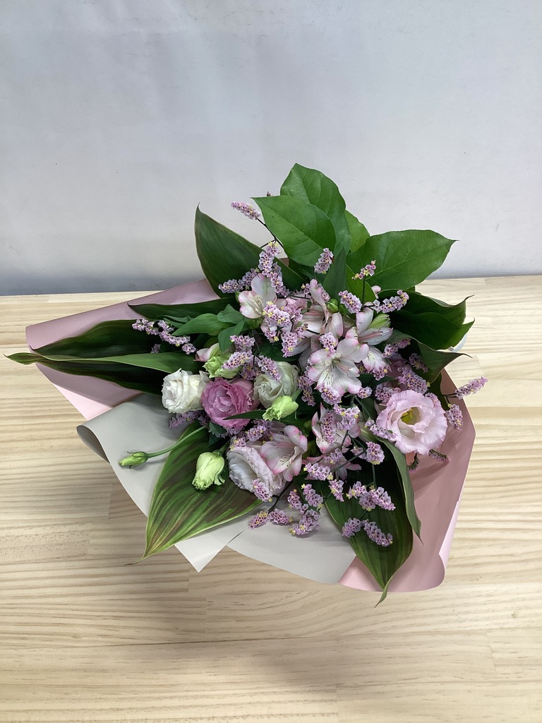 産地直送 トルコキキョウ花束 グリーン（12輪入り）／佐賀 KOMATSU