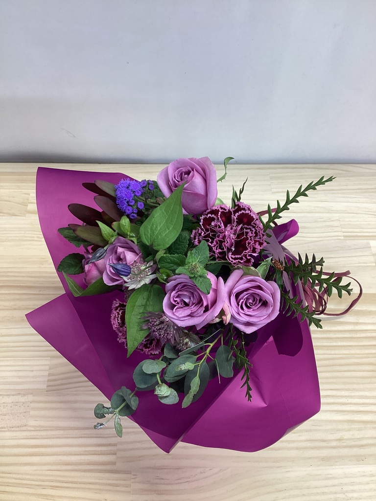 産地直送 バラ ご自宅用花束 おまかせ（10本入り）／愛知 榊原薔薇園