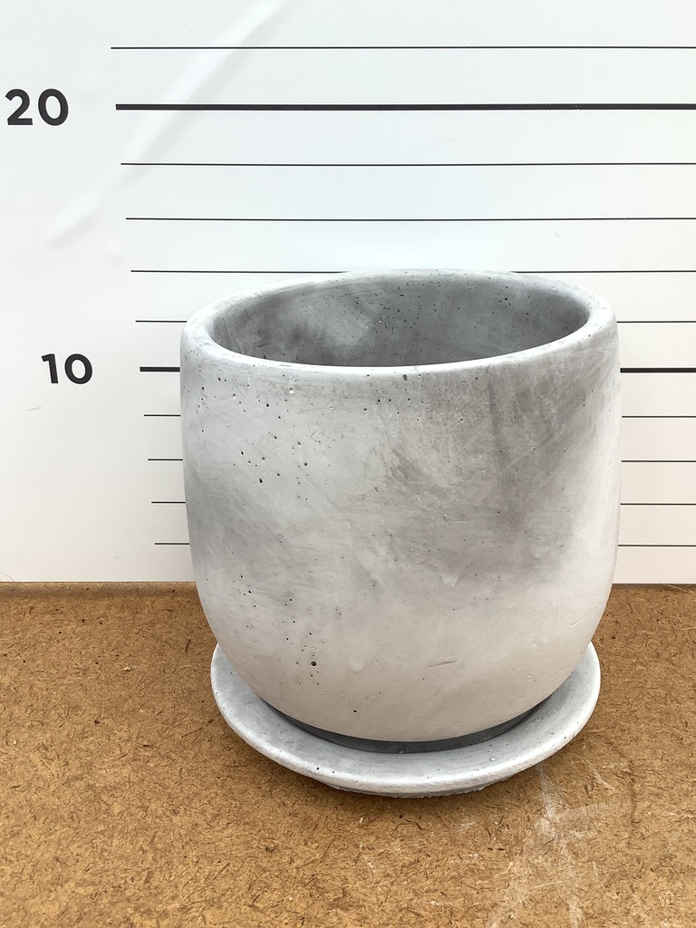 植木鉢 マルモラウンド M 4号鉢用 #ミュールミル CX606M | 鉢カバー