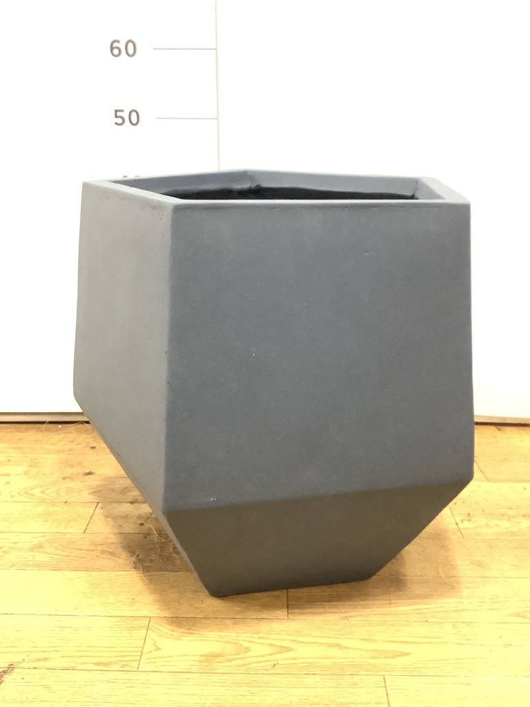 鉢カバー FiberCray（ファイバークレイ） 10号鉢用 Gray #stem F9802