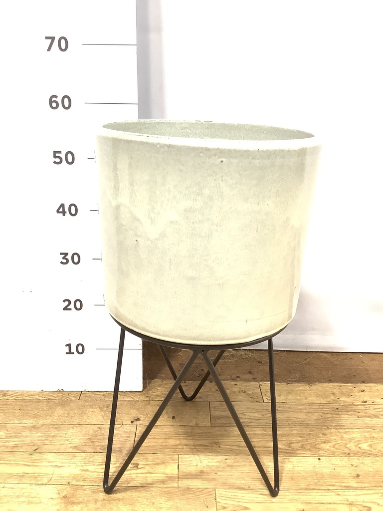 鉢カバー 陶器・セラミック 8号 | 観葉植物の鉢ならHitoHana