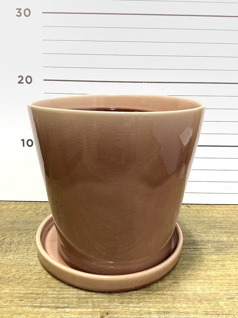 鉢カバー ベラ 5号鉢用 ピンクパープル #ミュールミル CH-035PP | 鉢