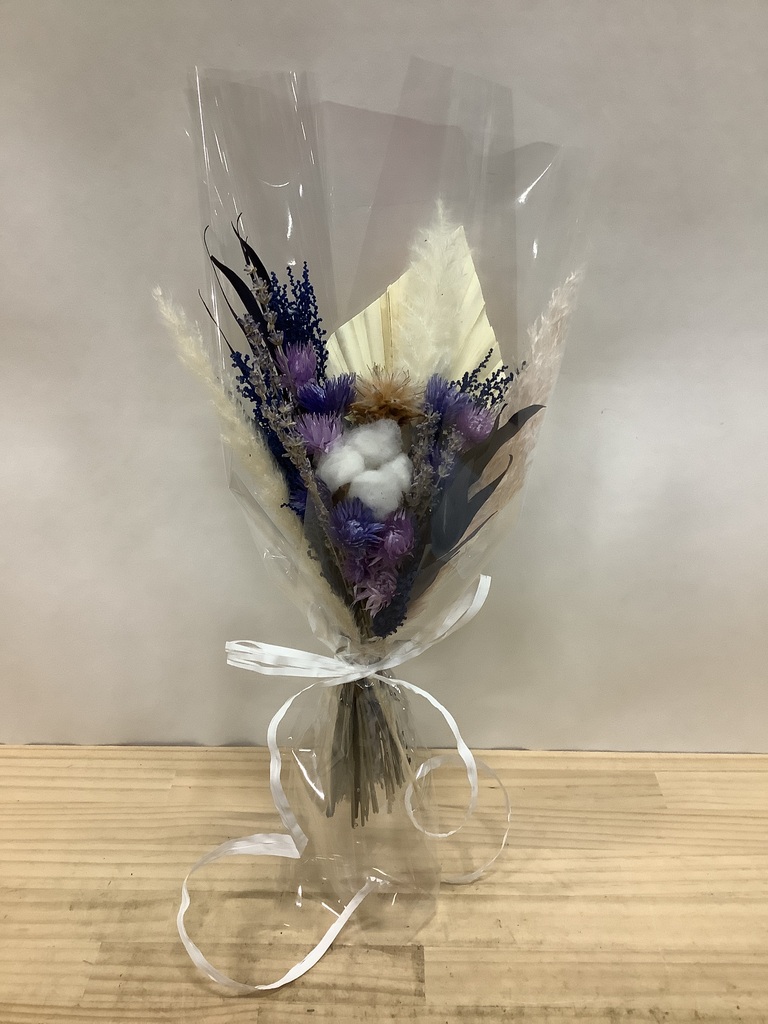 ブルーのドライフラワー | フラワーギフトならHitoHana（ひとはな）