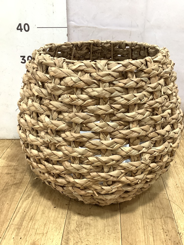 鉢カバー LushBasket（ラッシュバスケット） 8号鉢用 Natural #stem