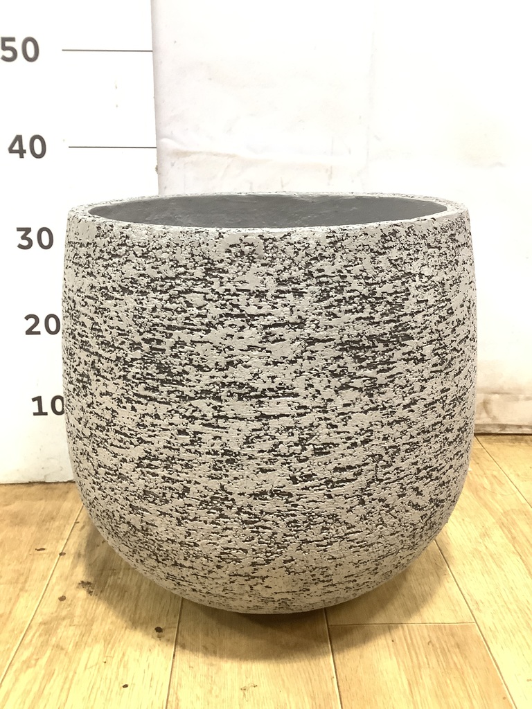 鉢カバー Eco Stone（エコストーン） 8号鉢用 Gray #stem F1806 | 鉢