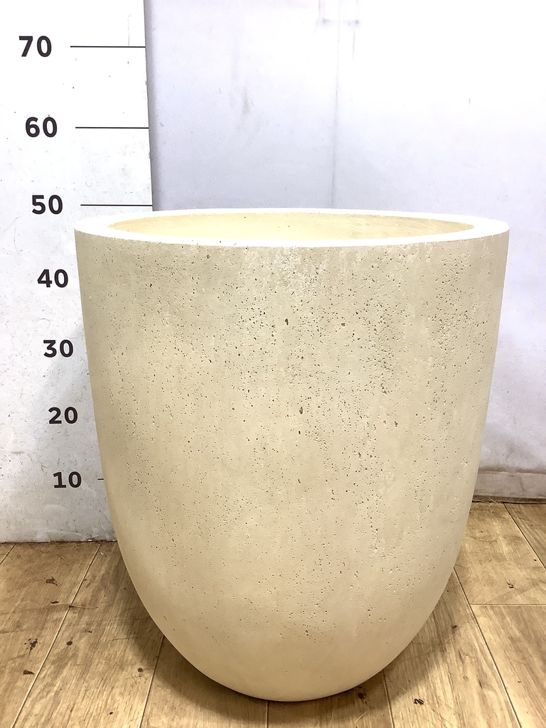 鉢カバー フォリオアルトエッグ 10号鉢用 クリーム #GREENPOT EB