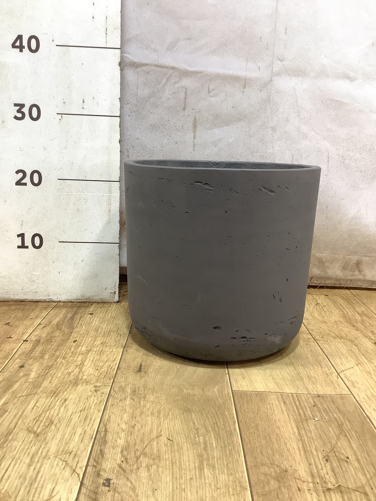 鉢カバー カッセル ユーポット 5号鉢用 ダークグレー #KONTON KS