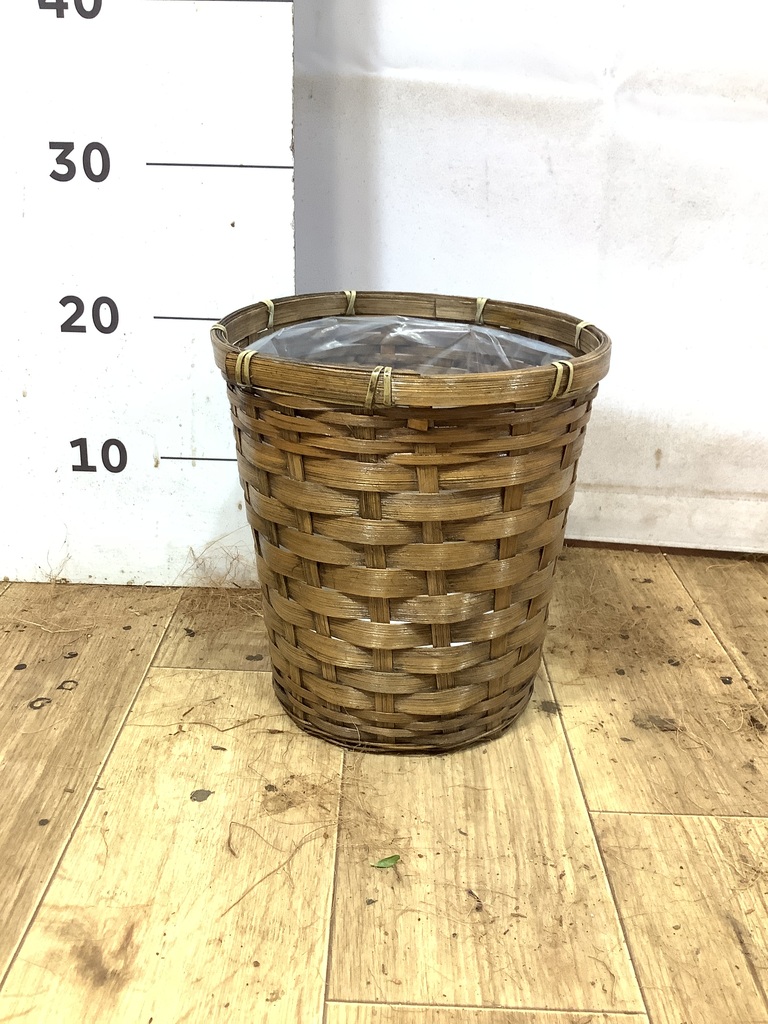 鉢カバー 竹バスケット 6号鉢用 VK-06 | 鉢カバー・植木鉢ならHitoHana