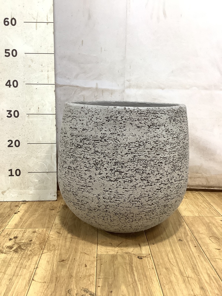 レザーポット　鉢カバー　グレー　38 観葉植物用 鉢カバー グレー 8号 | 観葉植物の鉢ならHitoHana