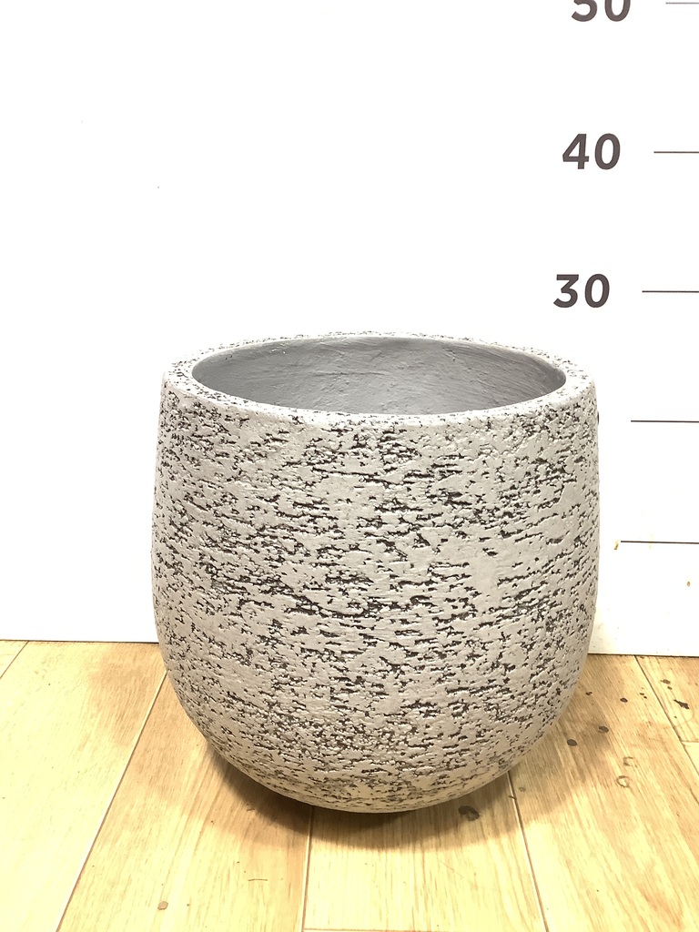 鉢カバー Eco Stone（エコストーン） 6号鉢用 Gray #stem F1805 | 鉢