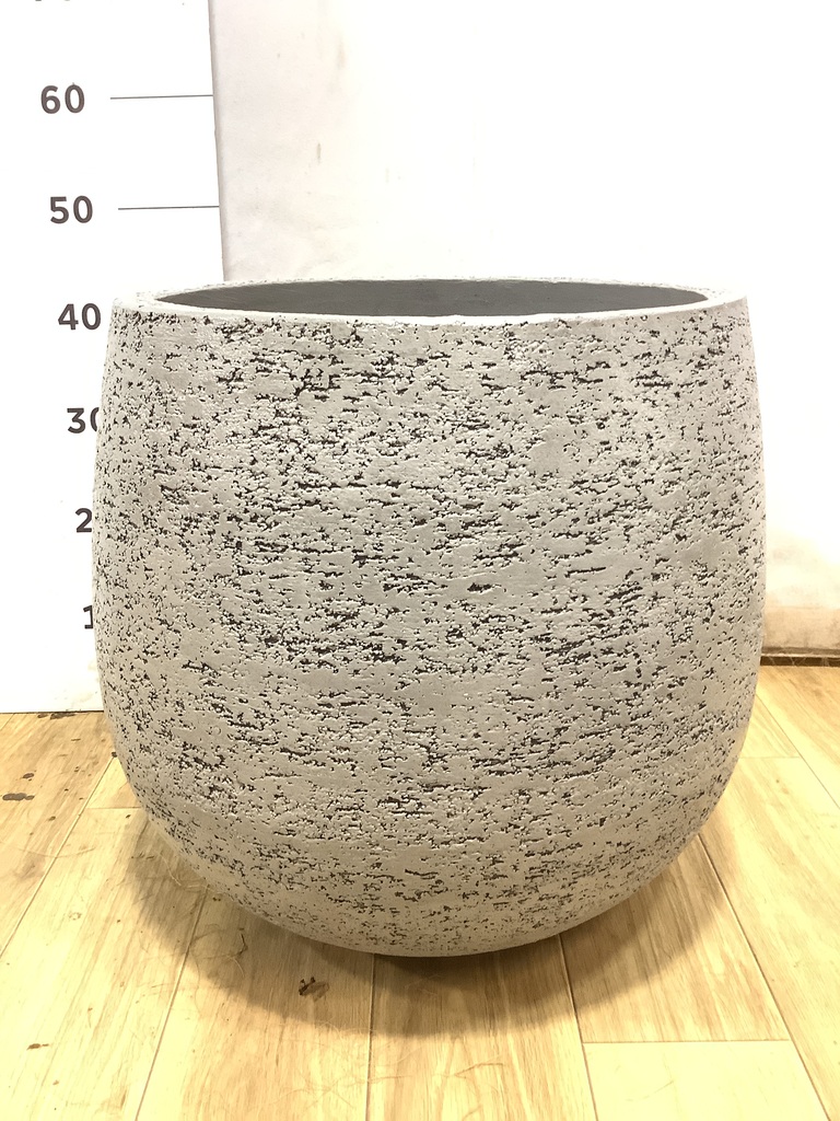 鉢カバー Eco Stone（エコストーン） 10号鉢用 Gray #stem F1807 | 鉢