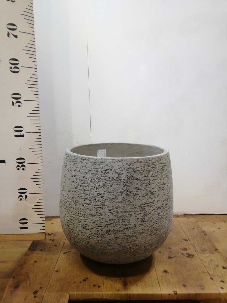 鉢カバー Eco Stone（エコストーン） 8号鉢用 Gray #stem F1806 | 鉢