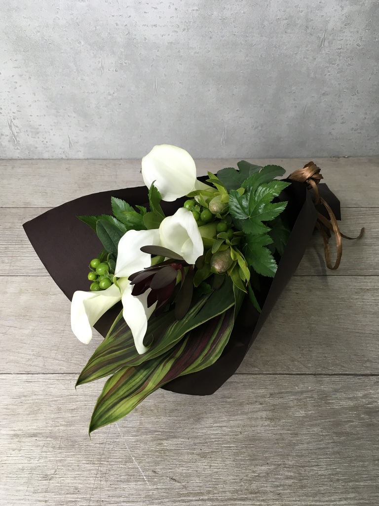 カラーの花束 ブーケを選ぶ フラワーギフトの通販ならひとはな