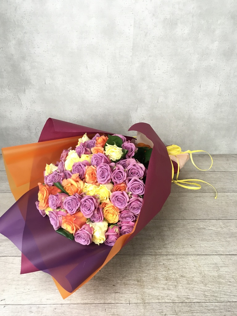 薔薇のお部屋専用　予約品 産地直送 バラ ミニ花束 おまかせ（6本入り）／愛知 榊原薔薇園