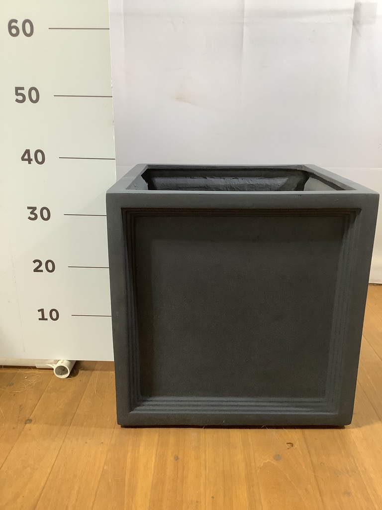 鉢カバー ブリティッシュキューブ 8号鉢用 #GREENPOT EB-18061639 | 鉢