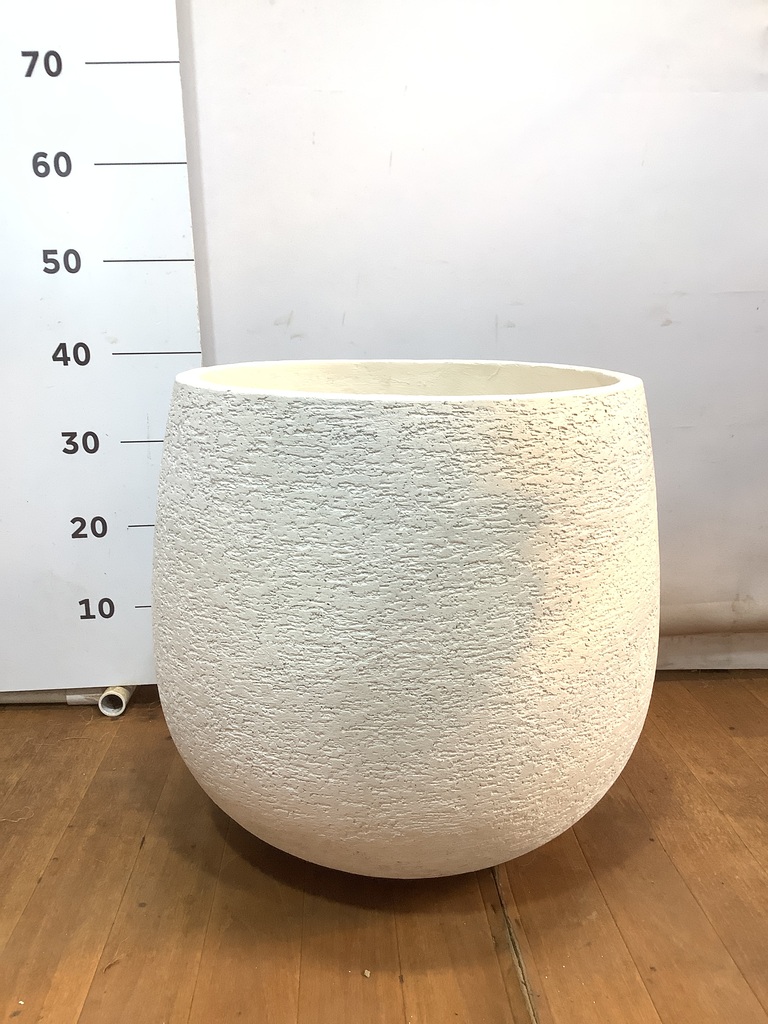 鉢カバー Eco Stone（エコストーン） 10号鉢用 white #stem
