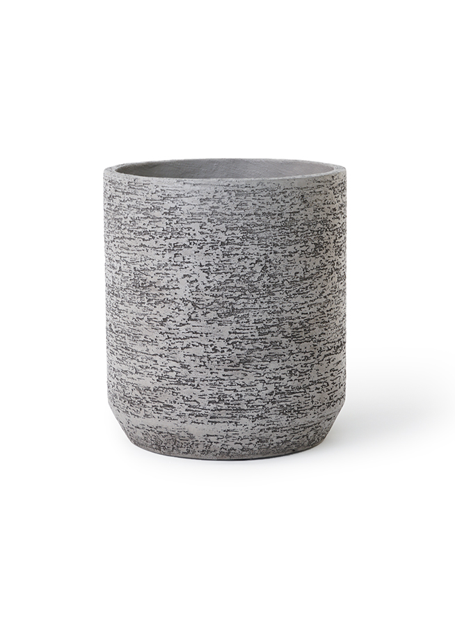 鉢カバー エコストーン　シリンダータイプ8号鉢用 Gray stem F1802 鉢カバー Eco Stone（エコストーン） シリンダータイプ 8号鉢用