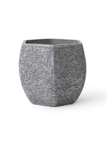 鉢カバー Eco Stone（エコストーン） ヘキサタイプ 8号鉢用 Gray