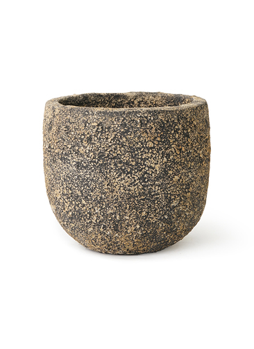 鉢カバー Coral Pot (コーラルポット) 7号鉢用 ブラック #stem C0302