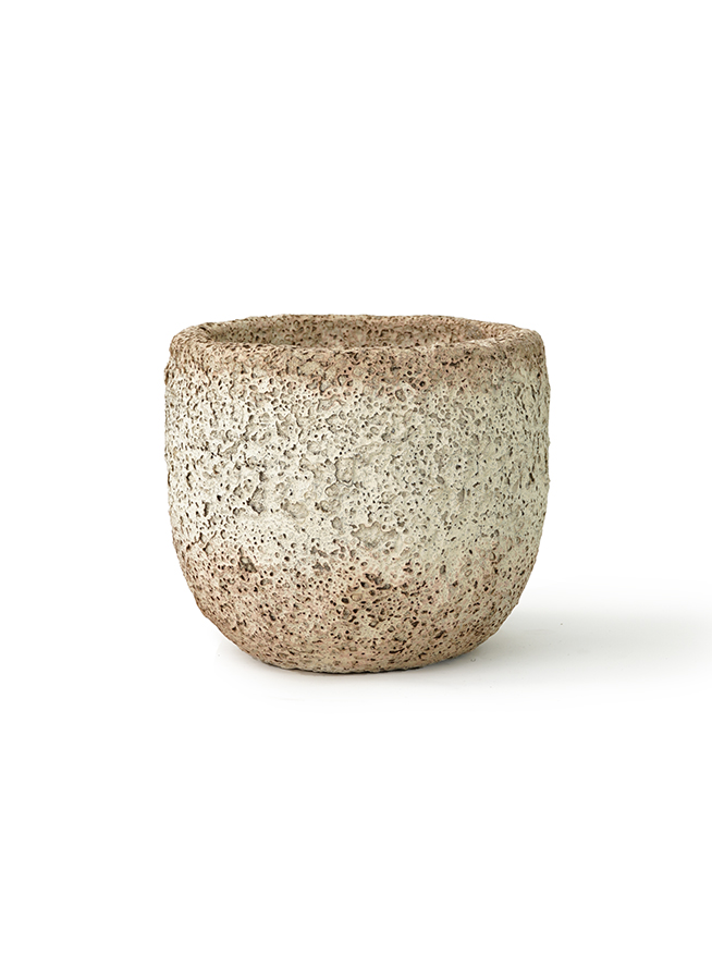 鉢カバー Coral Pot (コーラルポット) 6号鉢用 ホワイト #stem