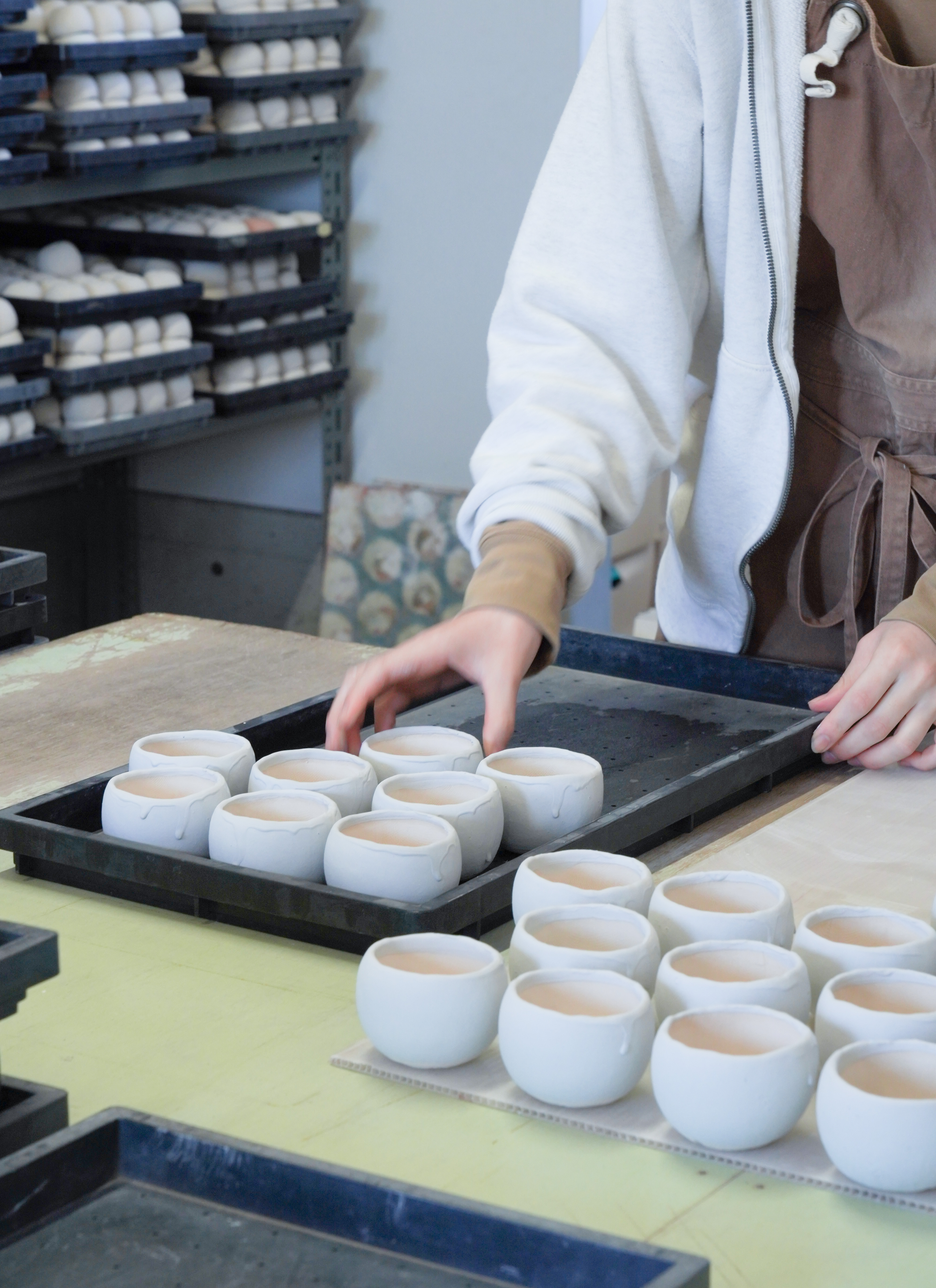 中型盆栽 傘状 白い鉢 中型盆栽 傘状 白い鉢 植木鉢｜床置き｜白色｜室内用｜