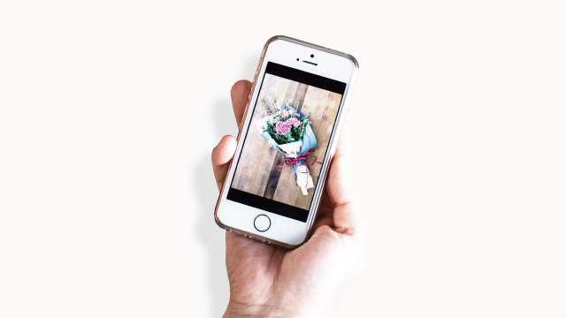 配送前に写真で植物を確認サービス無料