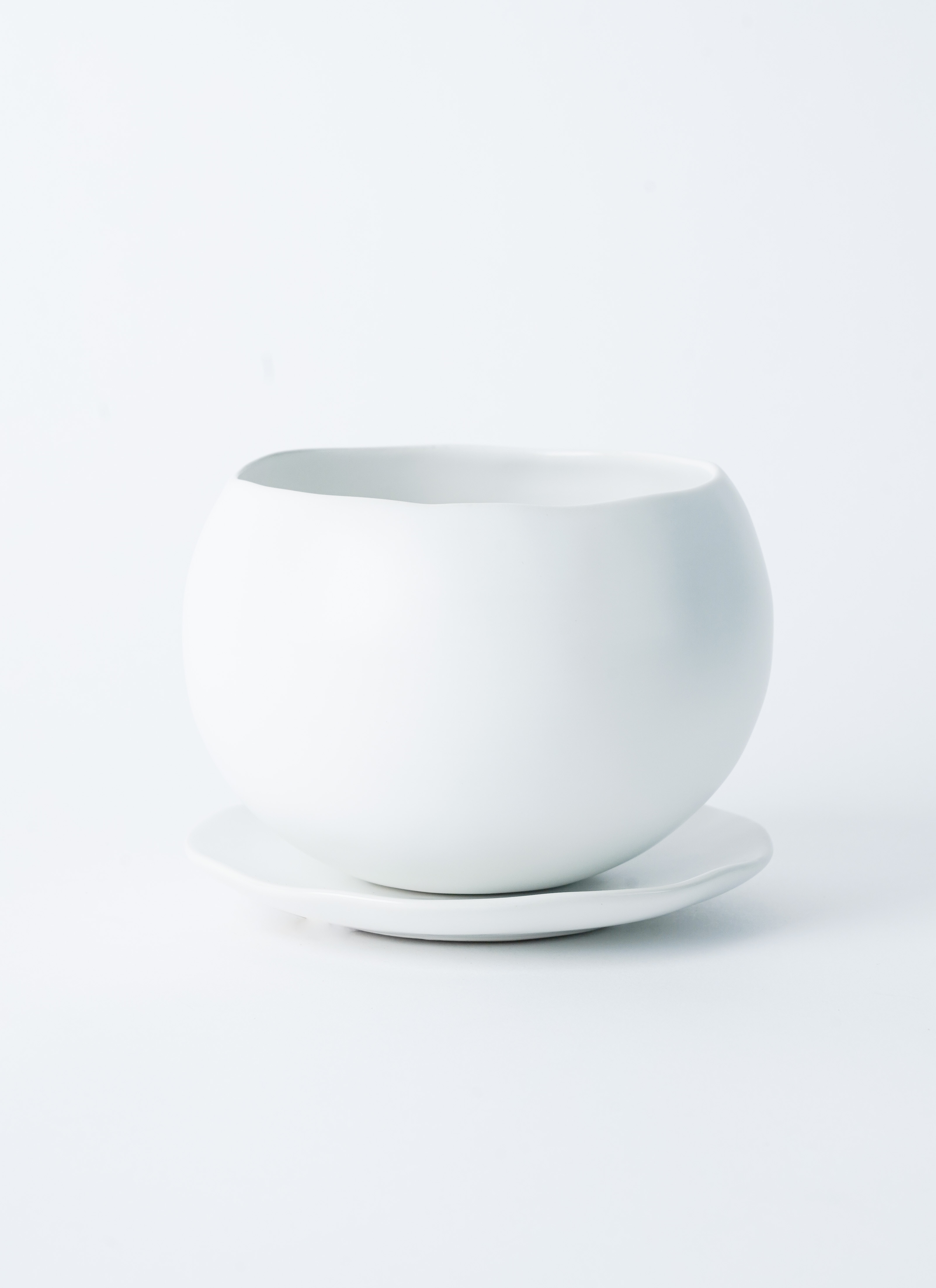 鉢カバー・植木鉢 マリナ 白 L 3号鉢用 #murmures CB-406LWB | 鉢