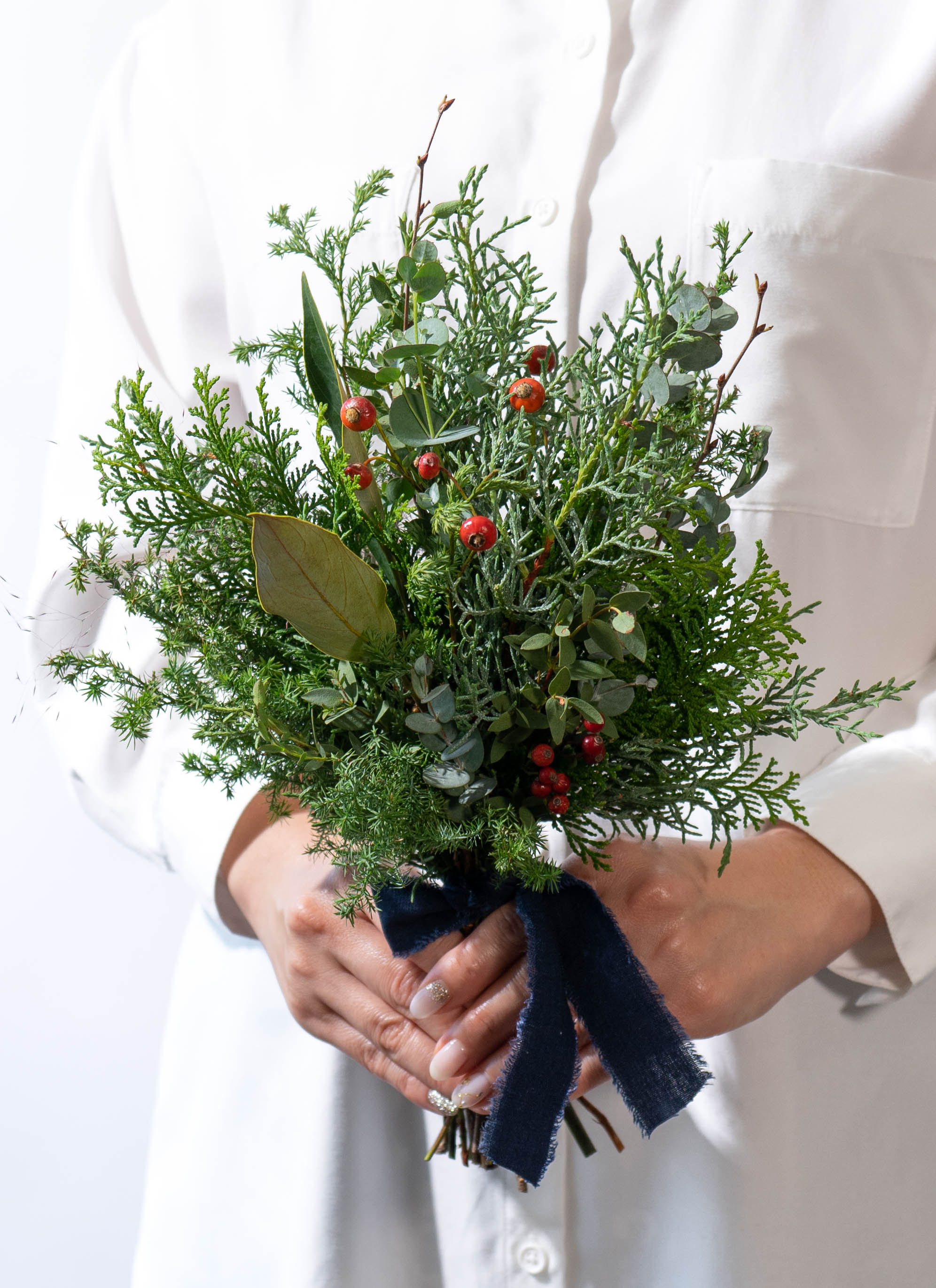 ユーカリ ①なんとなくブルースワッグ ミニスワッグ ユーカリ（グニー