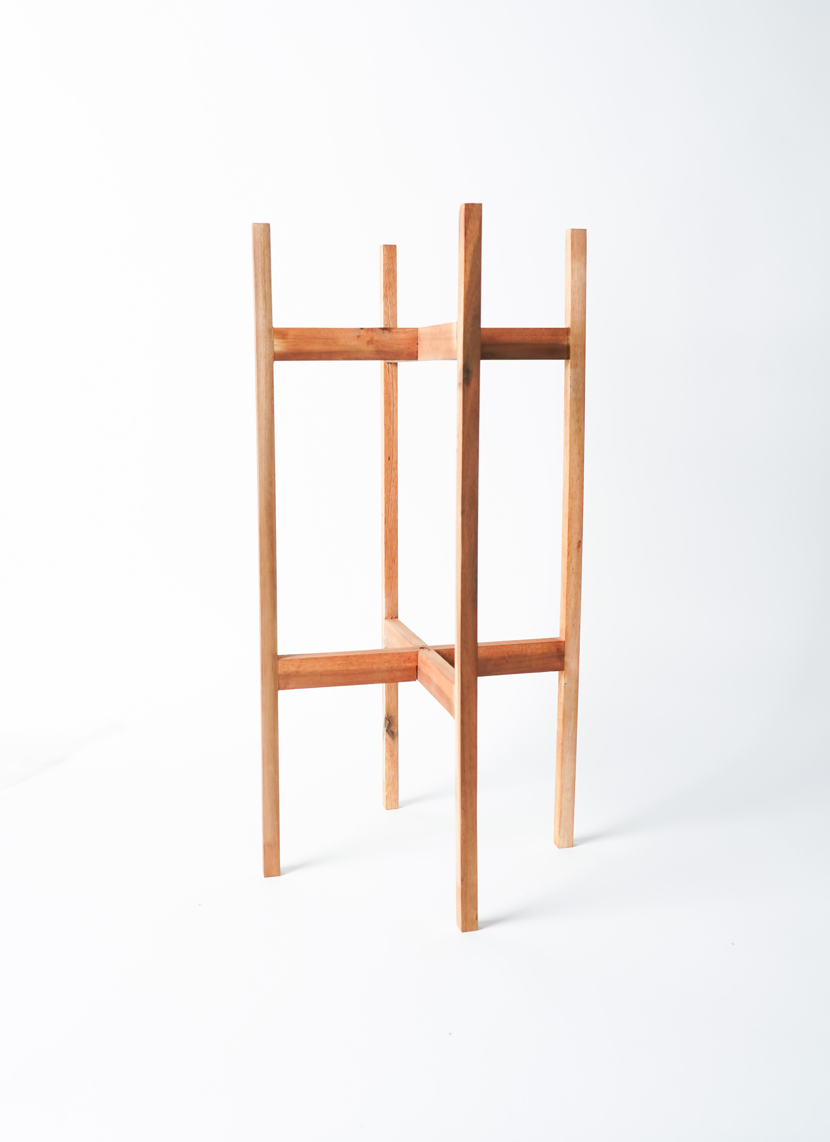 ウッドポットスタンド 角脚 #AC-WPSD60E | 観葉植物ならHitoHana(ひとはな)