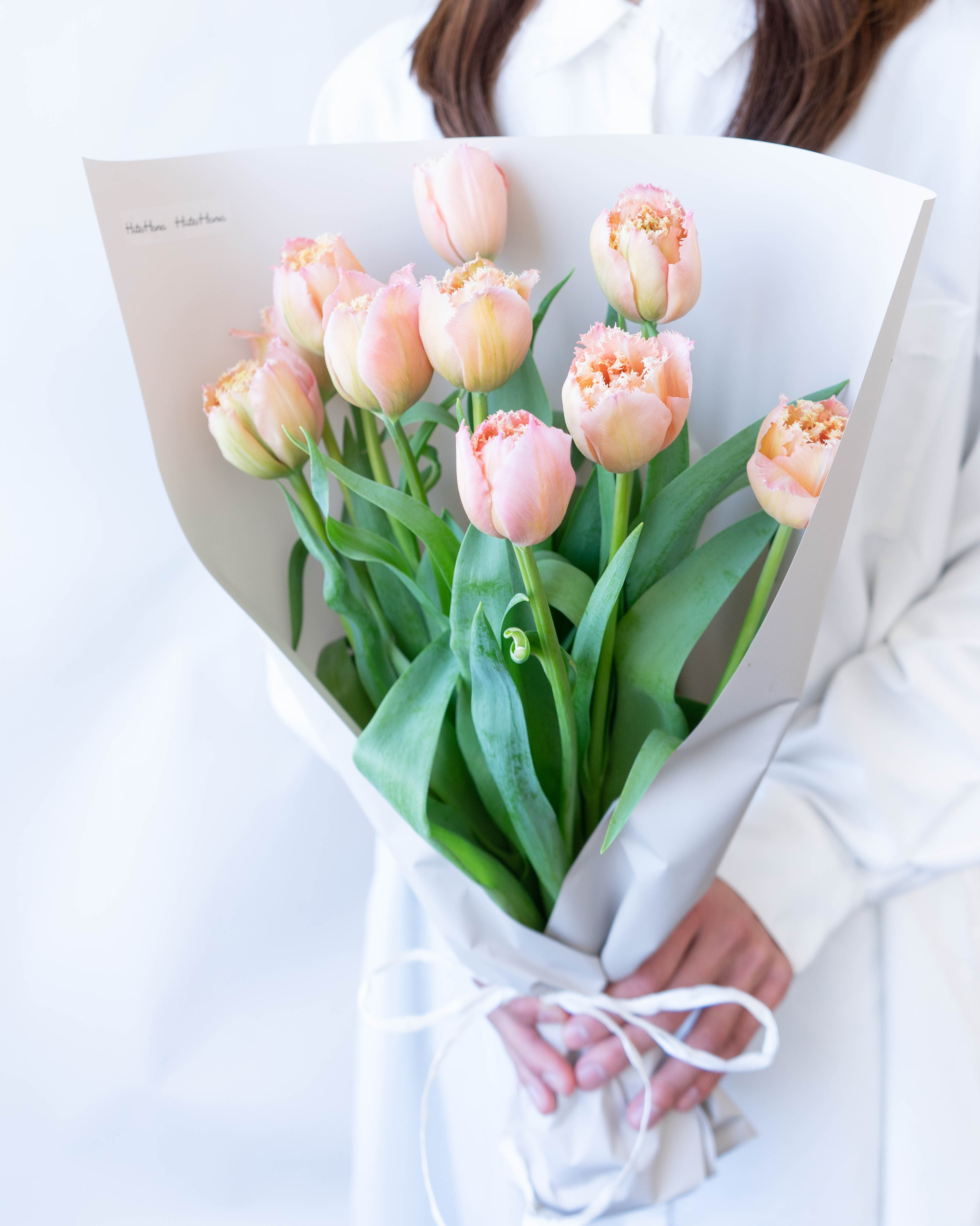 産地直送 チューリップ花束 ピンクマジック（10本入り）／富山 富山県