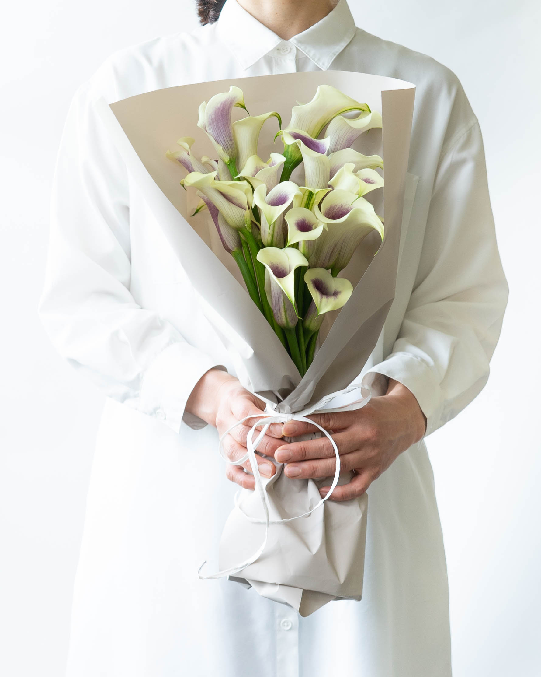 ぐりこ様ご確認用＊やわらかカラーのブーケ＊お花 季節のお花でおまかせブーケ | Cucuron online