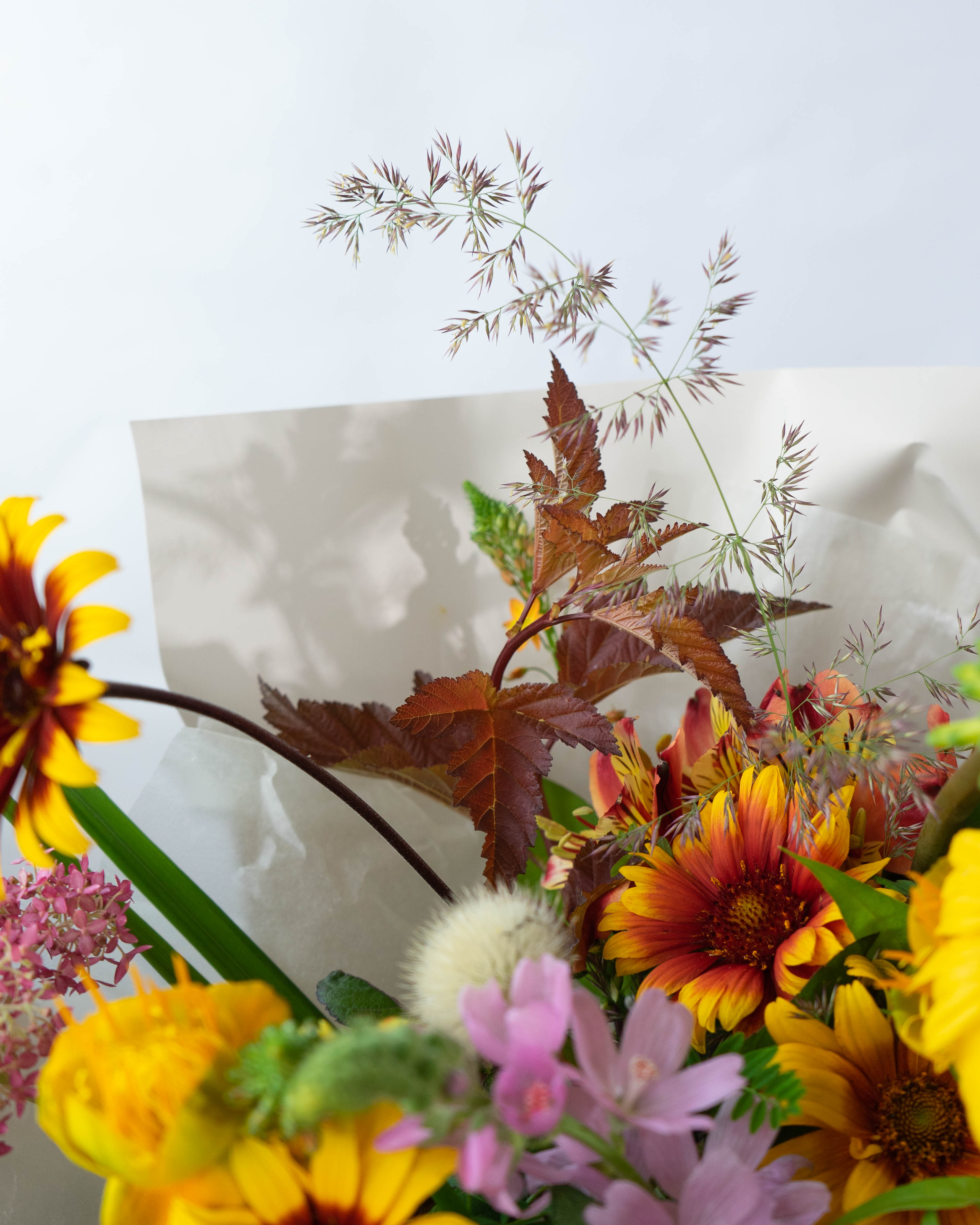 産地直送 草花ミックス 花束／長野 添える by 片桐花卉園からお