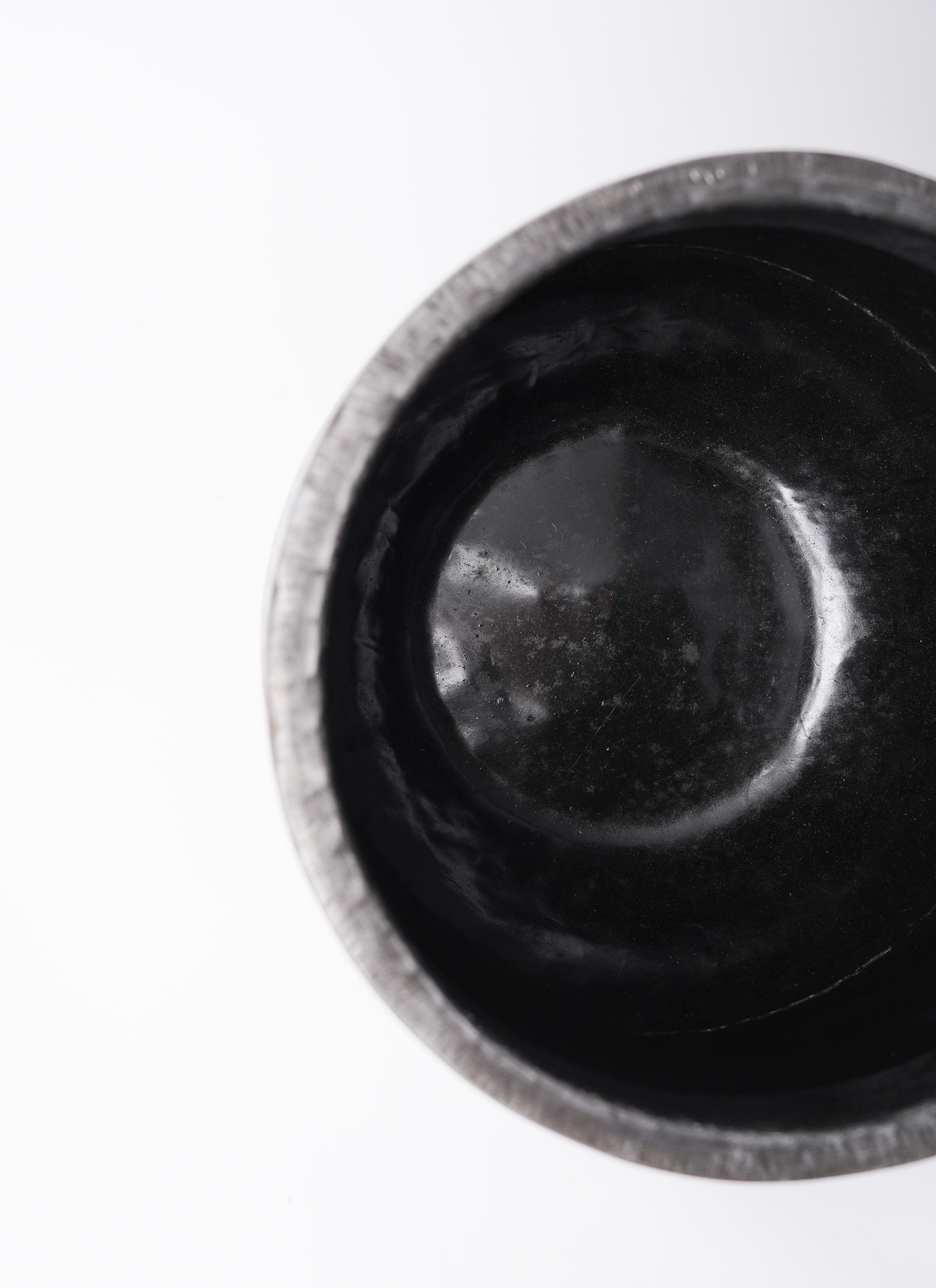 鉢カバー アンワール カーフ 8号鉢用 ミンクブラック #KONTON AW