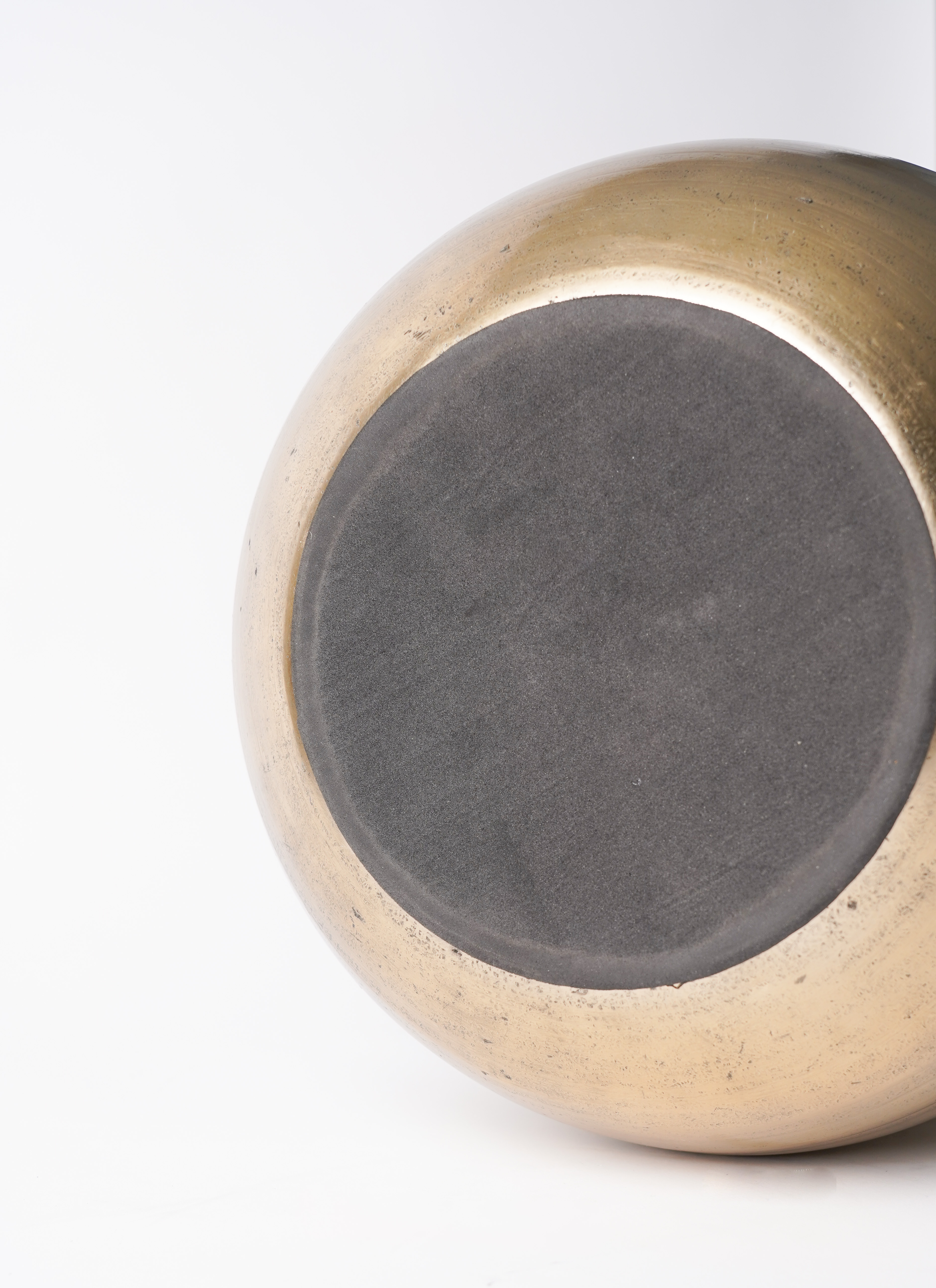 鉢カバー アンワール カーフ 10号鉢用 アンティークゴールド