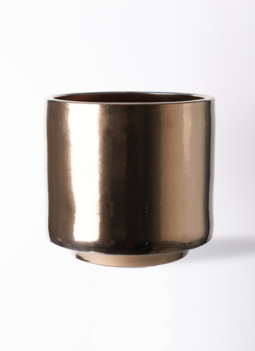 鈴木☆KONTONコントンビトロ エンデカ☆マット白釉薬ベース 鉢カバー