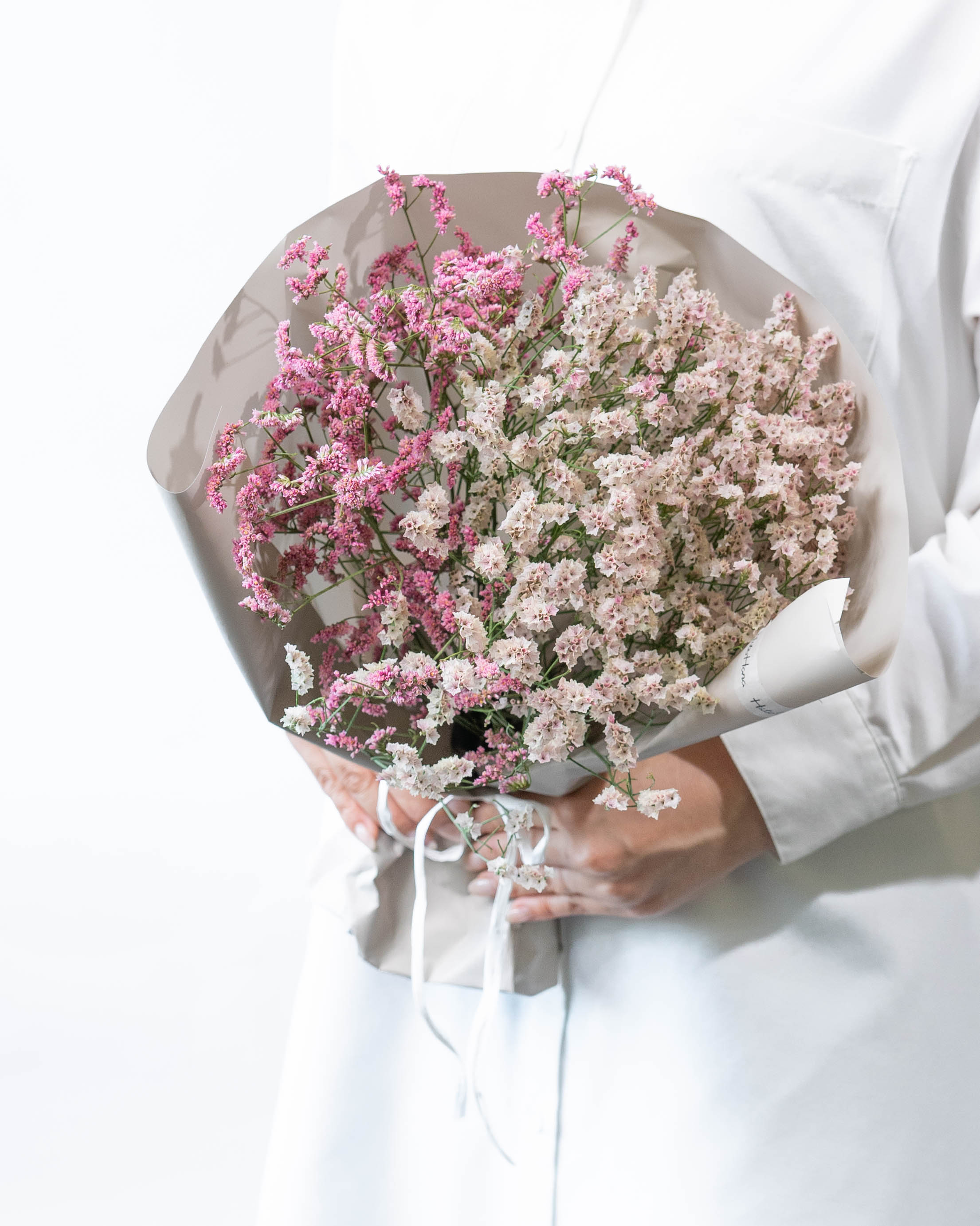 花 アートフラワーブーケ オリエンタル ハイブリット ピンク