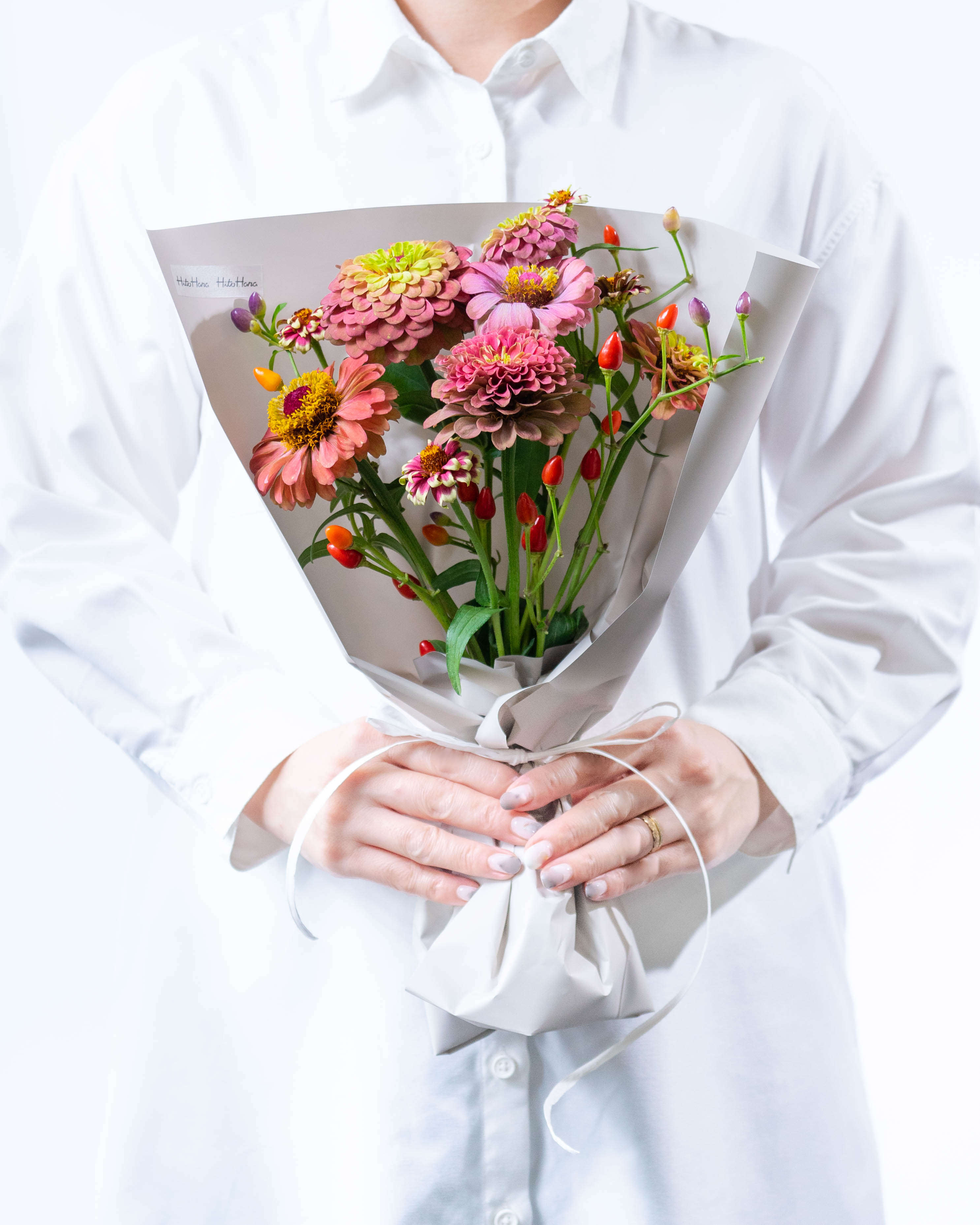 ひたんブーケ 草花系の花束・ブーケ | 花束ならHitoHana（ひとはな）