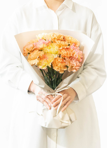薫る花束　#5862　No.7　リヤドロ　スペイン　カーネーション　ご成約済み 薫る花束 #5862 No.7 リヤドロ スペイン カーネーション ご成約済み
