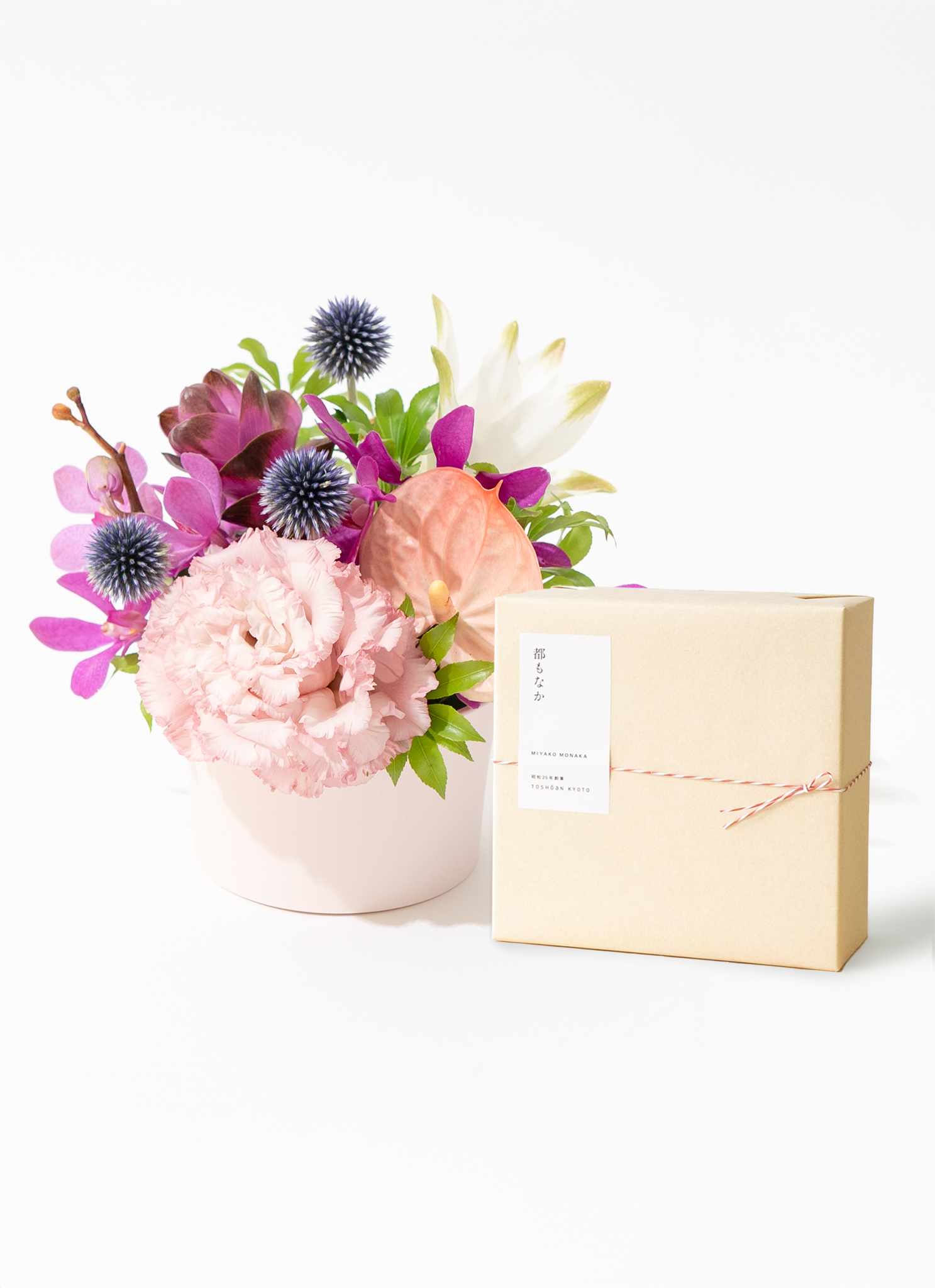 喜ばれる誕生日プレゼント 都松庵 ひとくちようかん 4本セット（まっちゃ・おぐら 工芸品