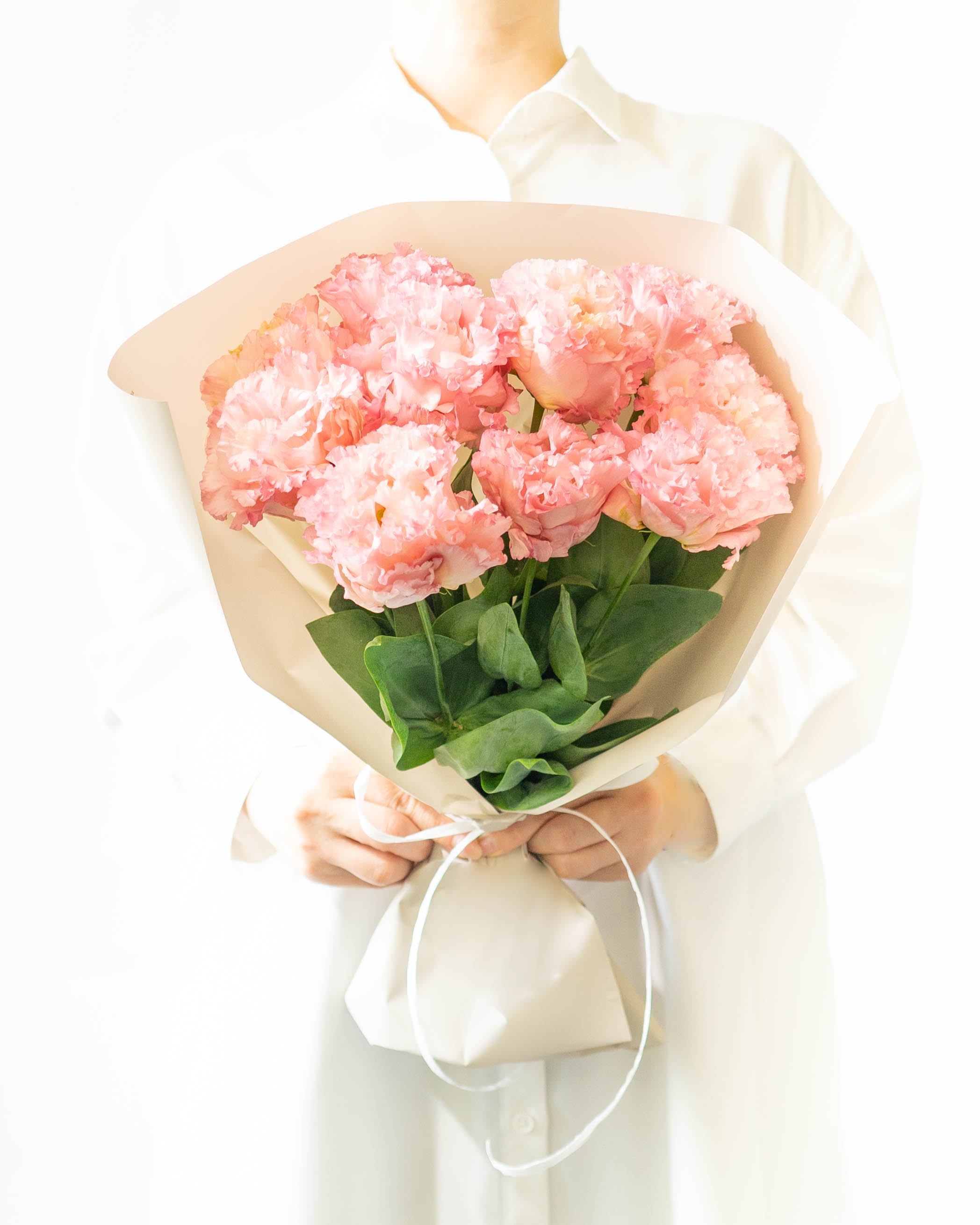 産地直送 るもい花き生産組合 トルコキキョウ 花束 | HitoHana（ひとはな）