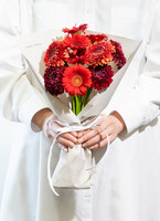 らいきブラハウス割烹着4着（くまさん、草花、ひつじさん、ガーベラ） らいきブラハウス割烹着4着（くまさん、草花、ひつじさん、ガーベラ